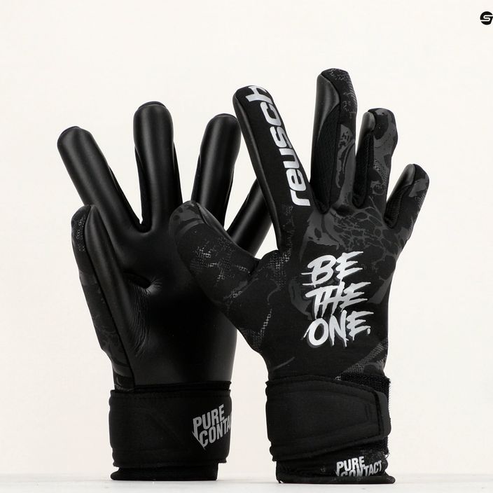 Reusch Pure Contact Infinity Junior children's non-marine gloves black 5372700-7700 10