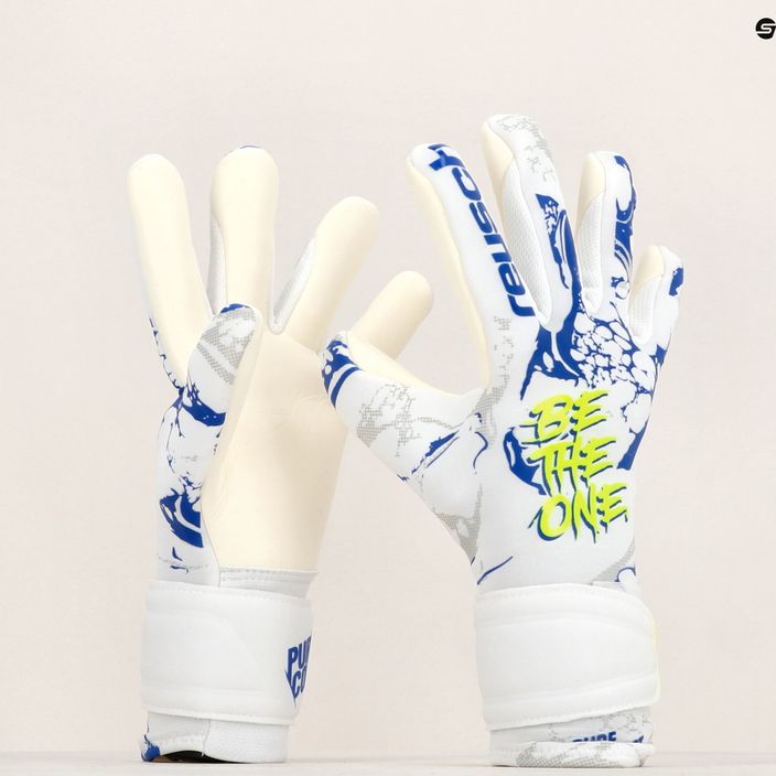 Reusch Pure Contact Silver goalkeeper gloves white 5370200-1089 10