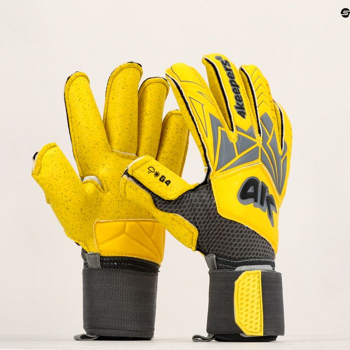 4Keepers Force goalkeeper gloves V2.23 Rf yellow 9