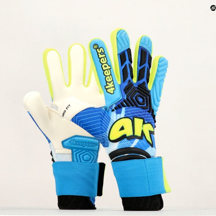 4Keepers Neo Liga Nc goalkeeper gloves blue 10