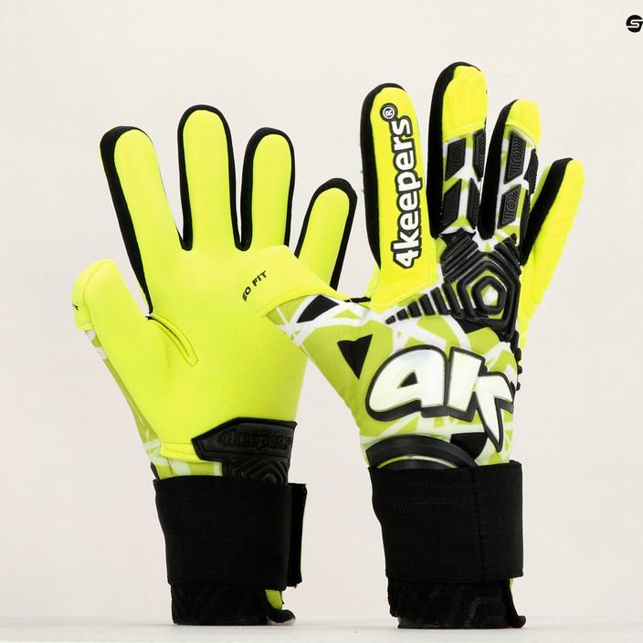 4Keepers Neo Focus Nc green goalkeeper gloves 11