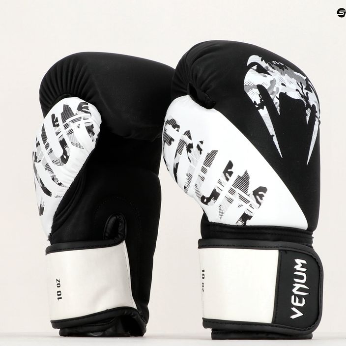 Venum Legacy boxing gloves black and white VENUM-04173-108 12