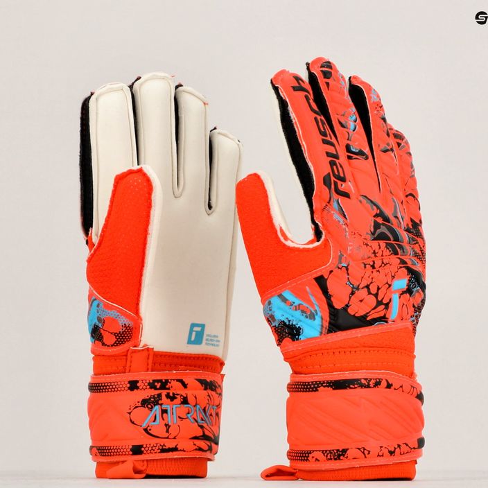 Reusch Attrakt Grip Junior children's goalkeeping gloves red 5372815-3334 9