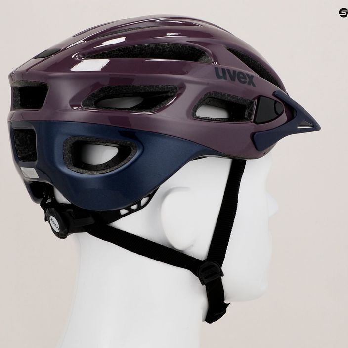 Women's bike helmet UVEX True purple S4100530715 9
