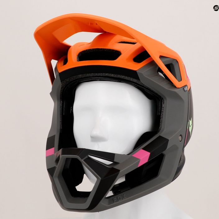 Fox Racing Proframe RS bike helmet CLYZO black-orange 30920_009 13