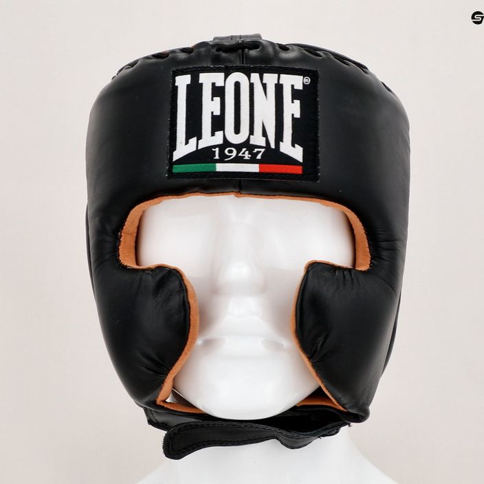 LEONE 1947 Performance black CS421 boxing helmet 7