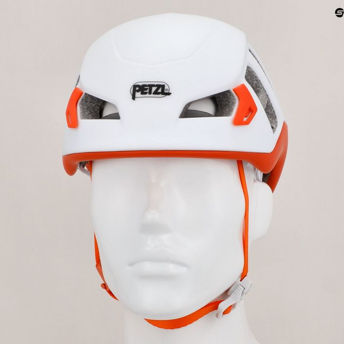 Petzl Meteor climbing helmet white-orange A071AA02 15