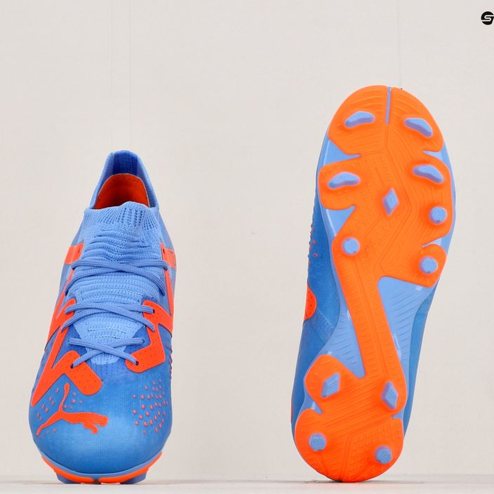 PUMA Future Match FG/AG JR children's football boots blue/orange 107195 01 16