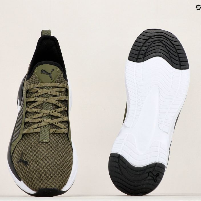 Men's training shoes PUMA Softride Premier Slip On Tiger Camo green 378028 03 14