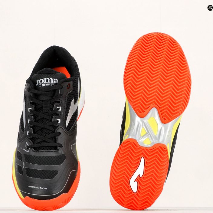 Joma T.Set men's tennis shoes black TSETW2201P 17