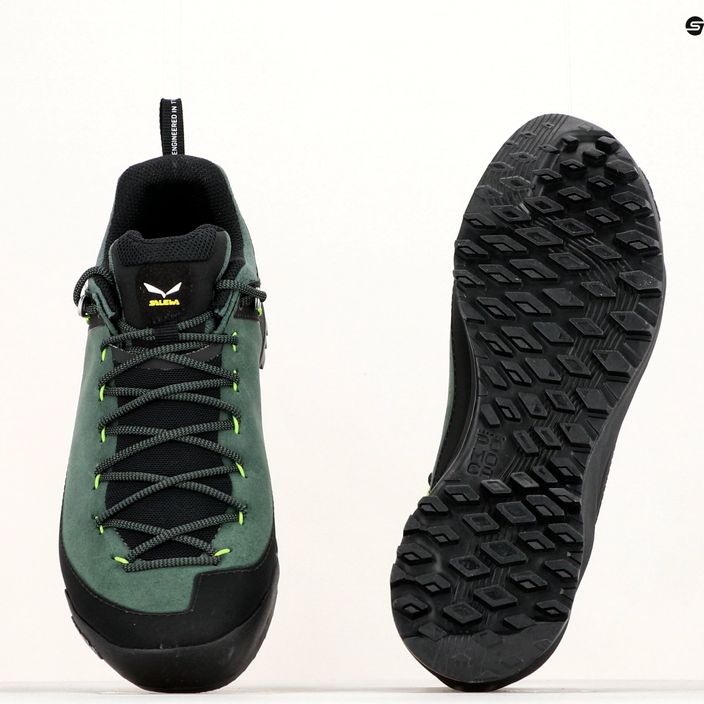 Salewa Wildfire Leather men's hiking boots green 00-0000061395 10