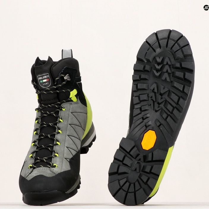 Dolomite men's trekking boots Crodarossa Hi GTX black 11