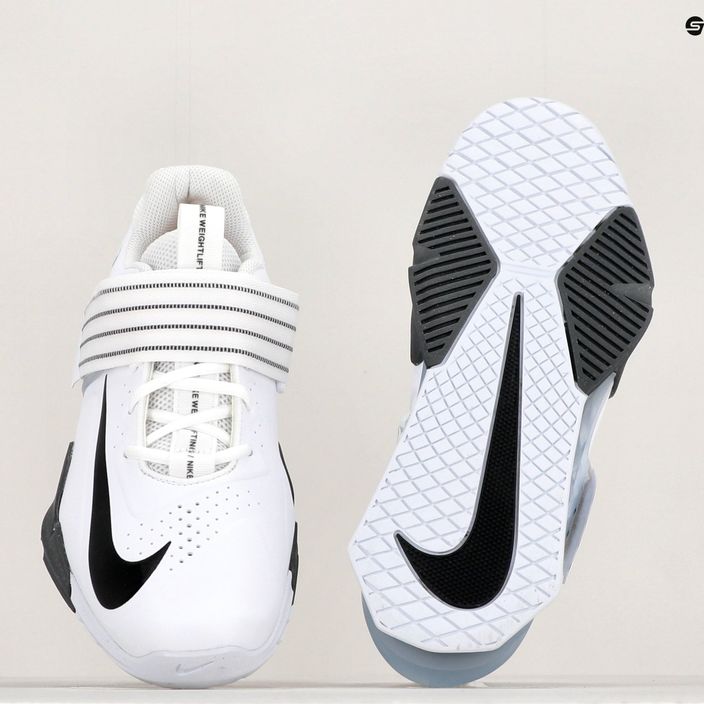 Nike Savaleos white weightlifting shoes CV5708-100 11