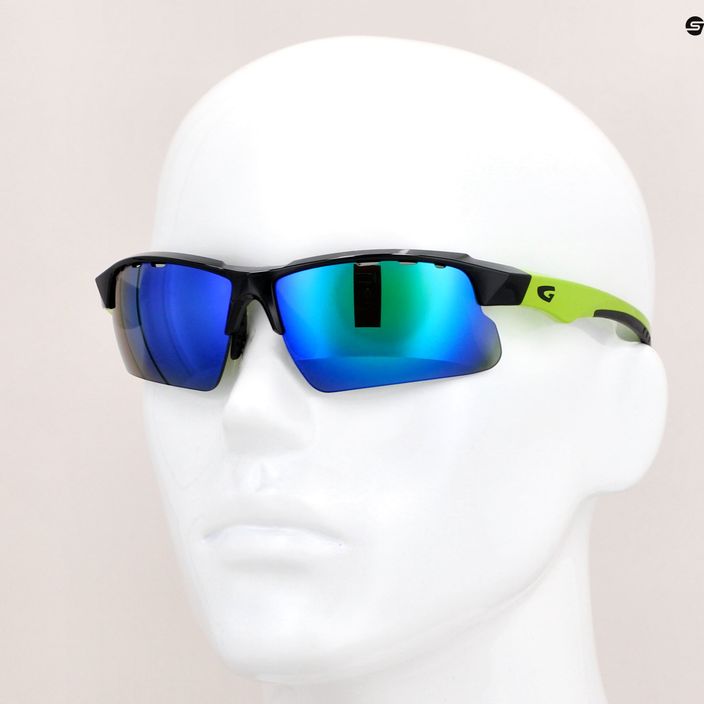 GOG cycling glasses Faun black / green / polychromatic green E579-3 9