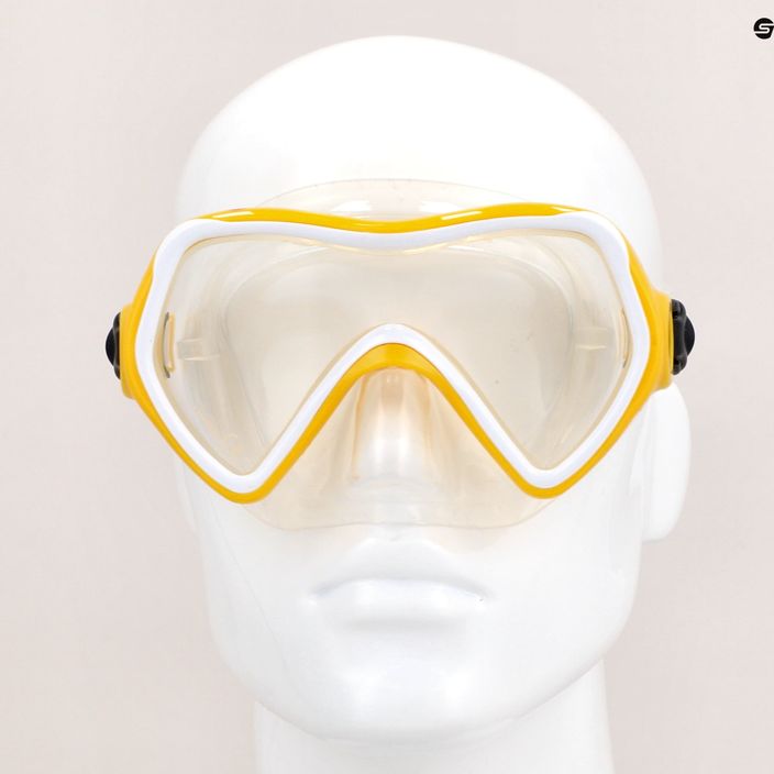 Children's diving mask Mares Comet yellow 411059 8