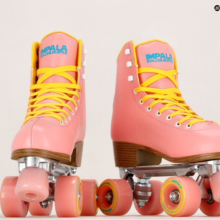 Women's IMPALA Quad Skates pink and yellow 16