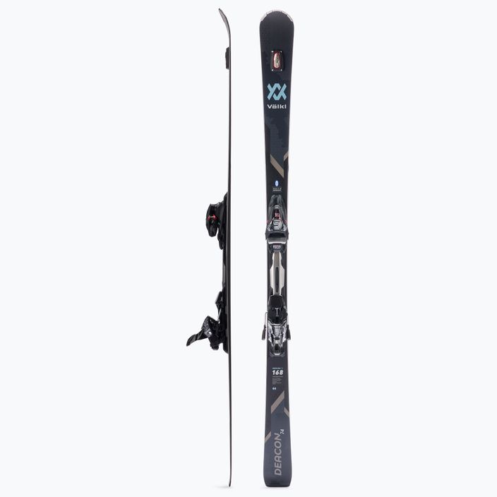 Völkl Deacon 74 + rMotion2 12 GW downhill skis black 120161/6877T1.VB 2