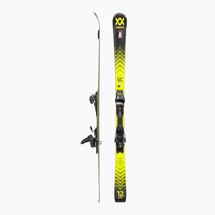 Völkl Racetiger SC Black + VMotion 10 GW black/yellow 122061/6562U1.VA downhill skis 2