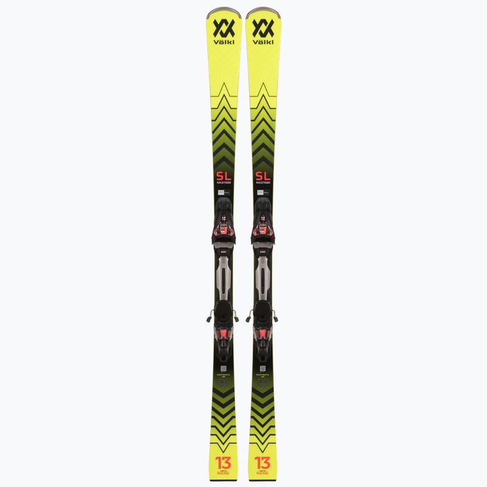Völkl Racetiger SL + RMotion 3 12 GW yellow/black 122031/6877W1.VR downhill skis 10