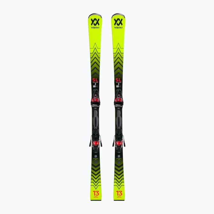 Völkl Racetiger SL + RMotion 3 12 GW yellow/black 122031/6877W1.VR downhill skis