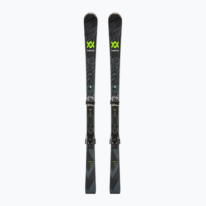 Downhill ski Völkl Deacon XTD + vMotion 10 GW black/lime green