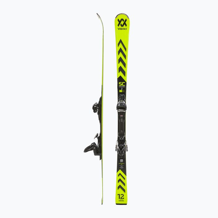 Völkl Racetiger SC Yellow + vMotion 10 GW yellow/black downhill skis 2