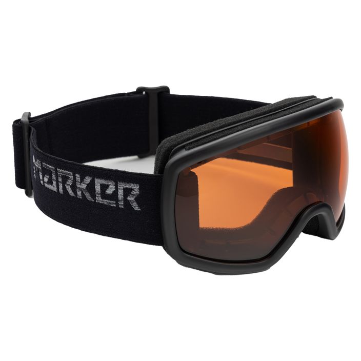 Marker children's ski goggles 4:3 black/orange clarity 140311.15.21.1