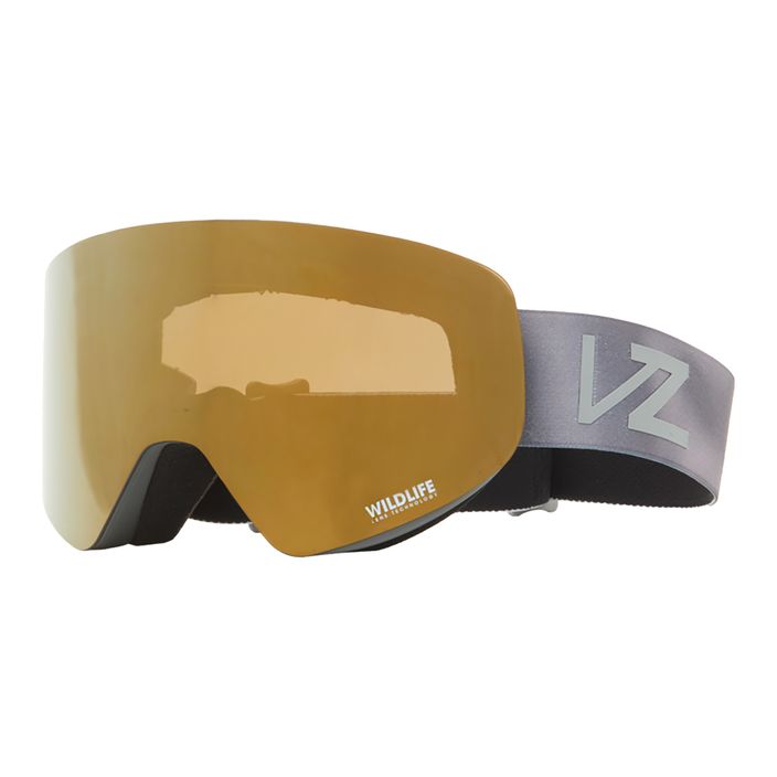 VonZipper Encore gray bird/wildlife bronze chrome snowboard goggles AZYTG00114-GRY 6