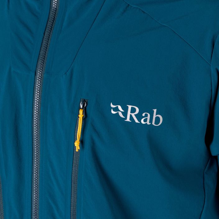 Rab Borealis men's softshell jacket blue QWS-35-IK 4