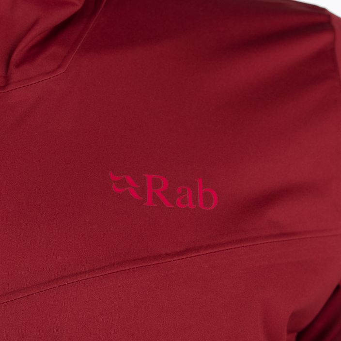 Rab Kinetic 2.0 men's rain jacket red QWG-74 5
