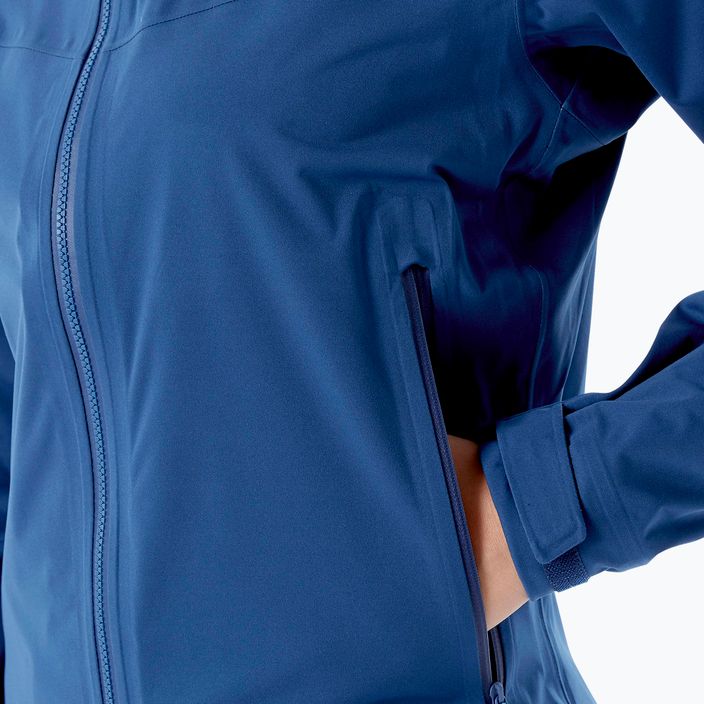 Rab Kinetic 2.0 women's rain jacket blue QWG-75 6