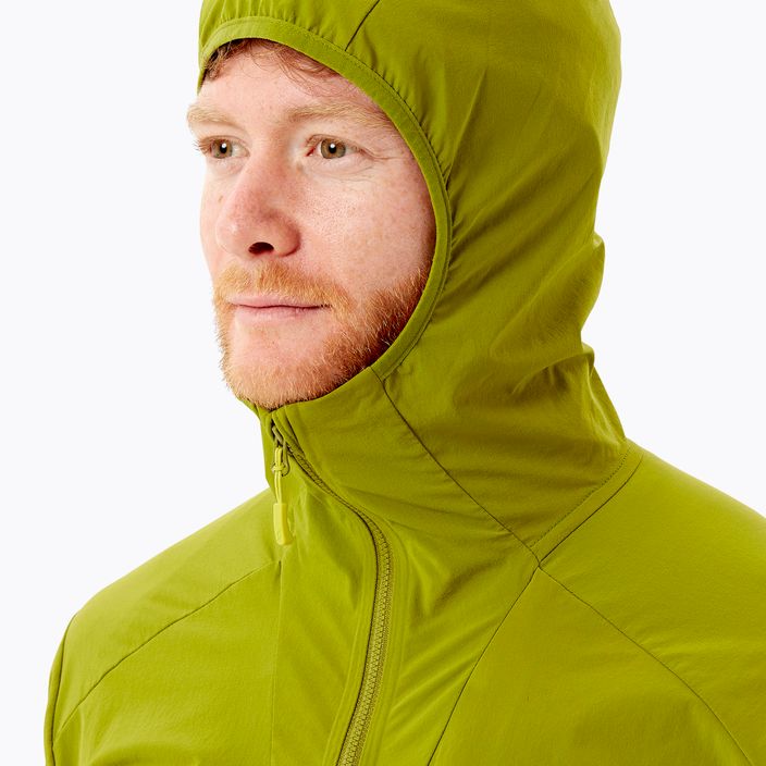 Rab Borealis men's softshell jacket green QWS-35 3