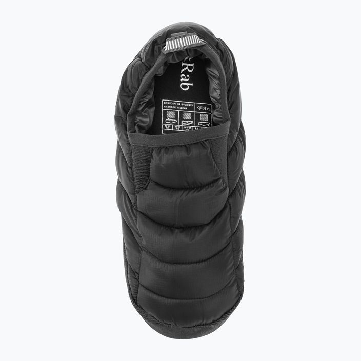 Rab Cirrus Hut slippers black QAJ-05 6