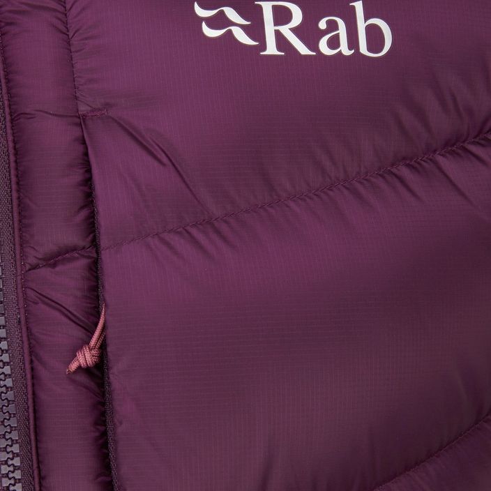 Women's down jacket Rab Axion Pro purple QDE-65-EGG-08 5