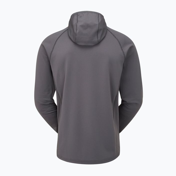Men's fleece hoodie Rab Superflux Hoody grey QFE-89 4