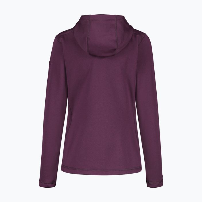 Women's fleece hoodie Rab Geon Hoody purple QFE-94-EGG 4