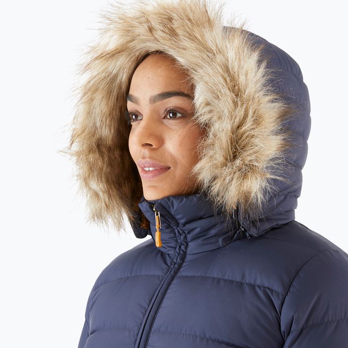 Women's down jacket Rab Deep Cover deep denim 4