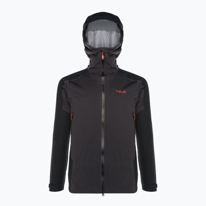Rab Kinetic Alpine 2.0 men's rain jacket grey QWG-69-ANT 5
