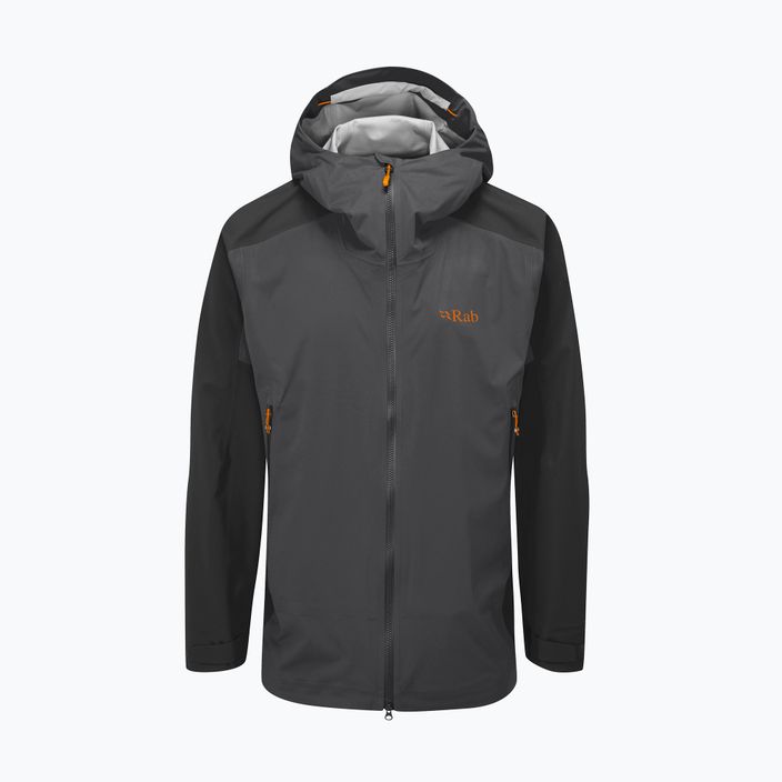 Rab Kinetic Alpine 2.0 men's rain jacket grey QWG-69-ANT 4
