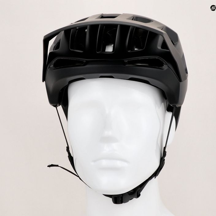Bicycle helmet POC Kortal uranium black/argentite silver matt 8