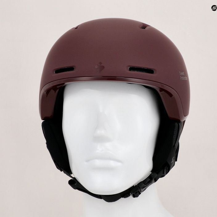 Sweet Protection Looper ski helmet maroon 840091 9