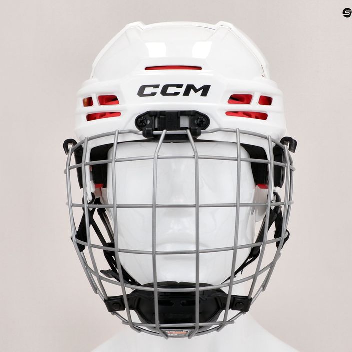 CCM Tacks 70 Combo children's hockey helmet white 4109867 15