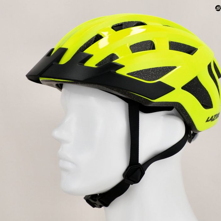 Lazer Compact DLX bicycle helmet yellow BLC2197885192 9