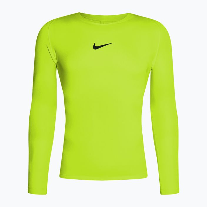 Men's Nike Dri-FIT Park First Layer LS volt/black thermoactive longsleeve