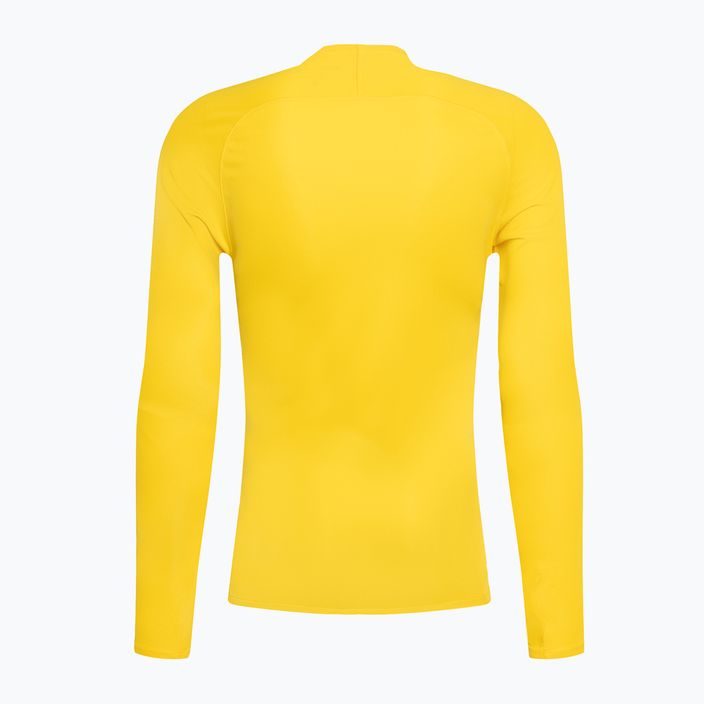 Men's Nike Dri-FIT Park First Layer tour thermal longsleeve yellow/black 2