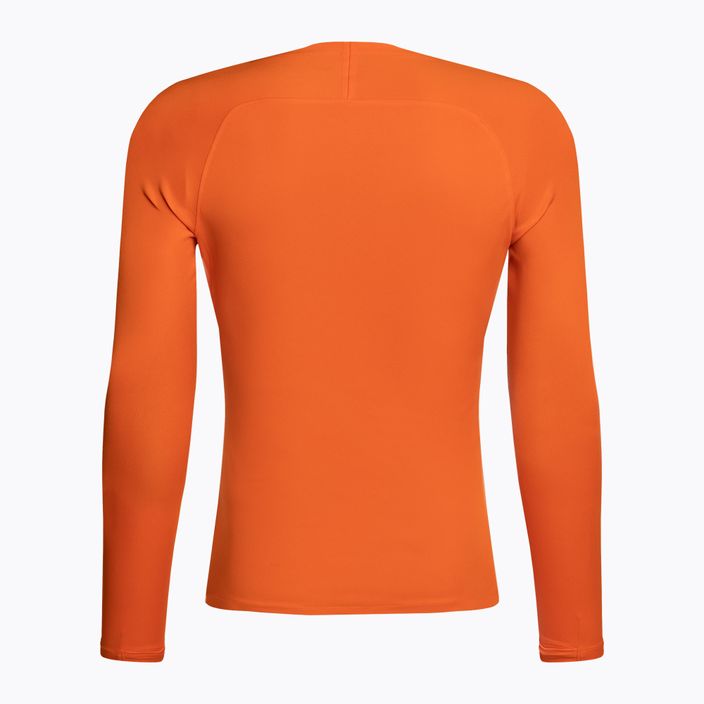 Men's Nike Dri-FIT Park First Layer LS safety orange/white thermoactive longsleeve 2