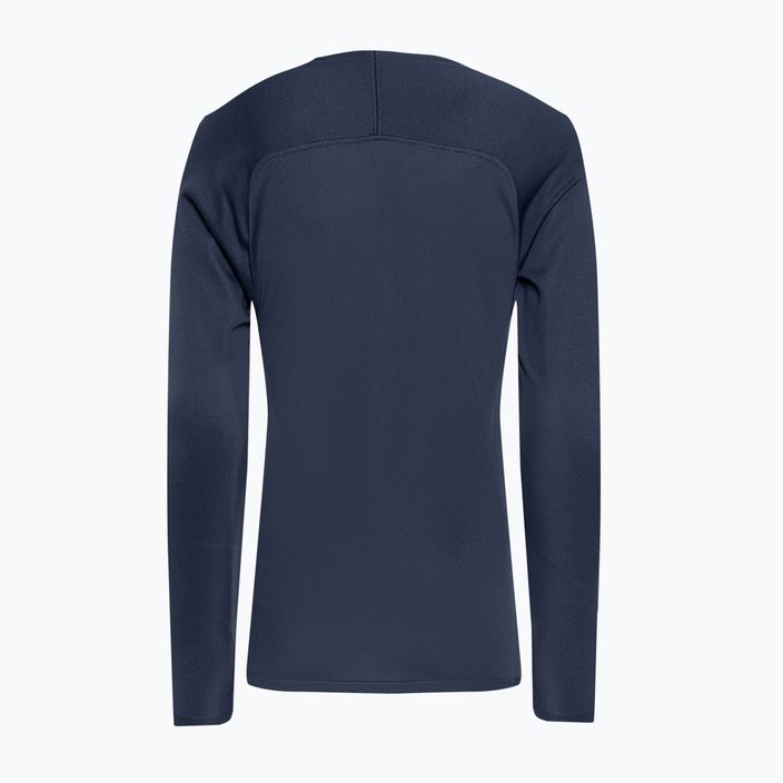 Nike Dri-FIT Park First Layer midnight navy/white children's thermal longsleeve 2