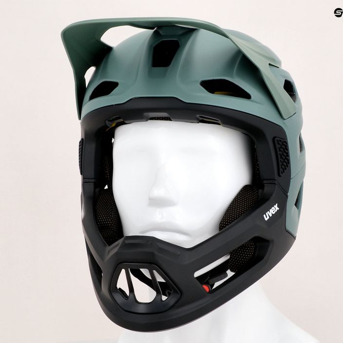 Bicycle helmet UVEX Revolt MIPS green/black 41/0/063/03/17 14