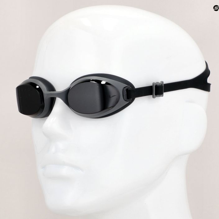 Nike Hyper Flow dark smoke grey swimming goggles NESSA182-014 7
