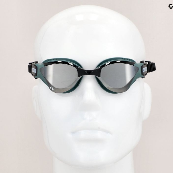 Arena swimming goggles Cobra Tri Swipe Mirror silver/army 002508/560 9